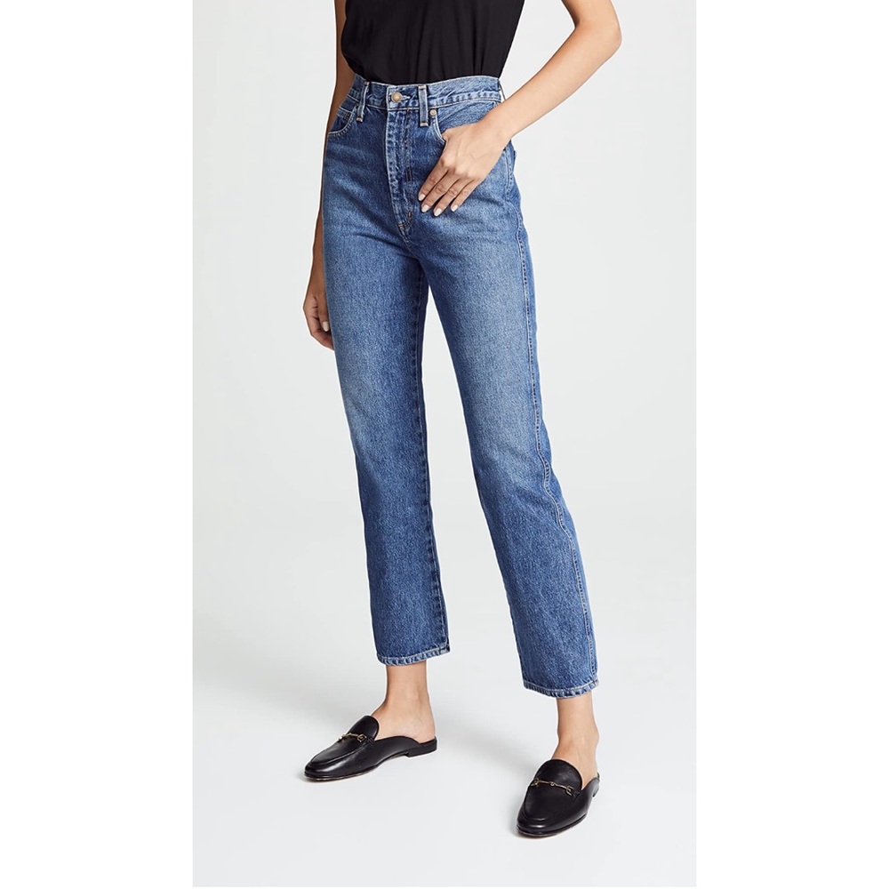 Agolde Pinch Waist High Rise Kick Jeans